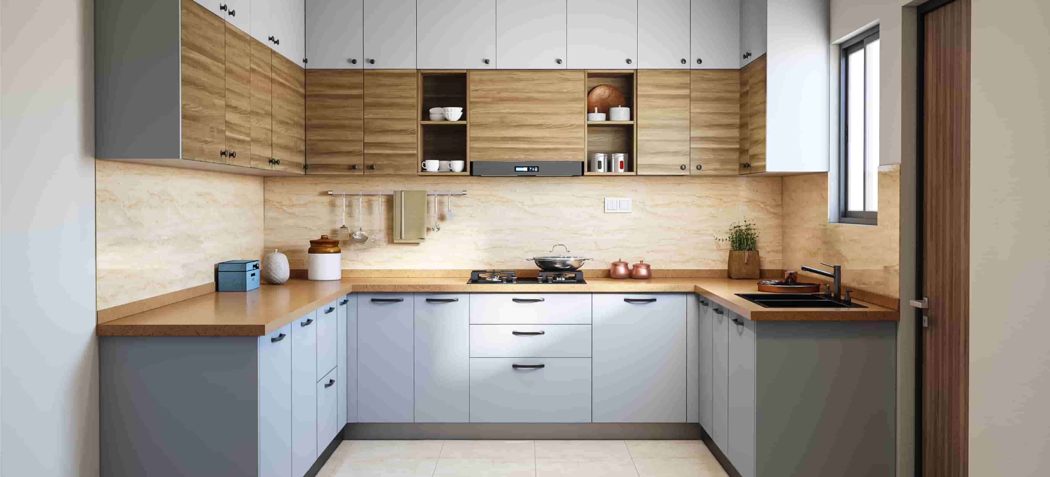 U-Shaped Kitchen design