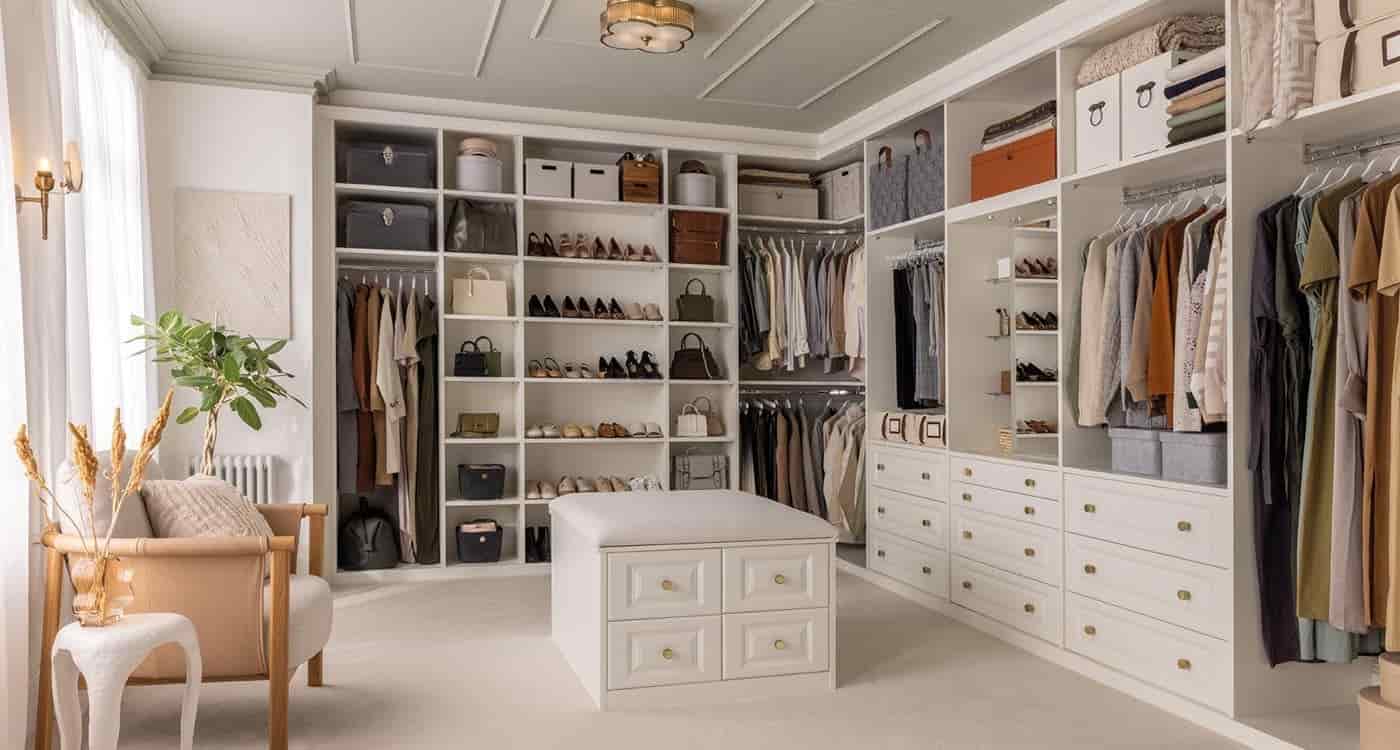 Walk In Wardrobe Interior Designers Delhi Ncr
